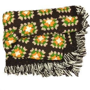 HANDMADE Crochet Granny Knit Afghan Throw Blanket